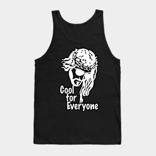 Jesus and faith is cool for everyone Tank Top